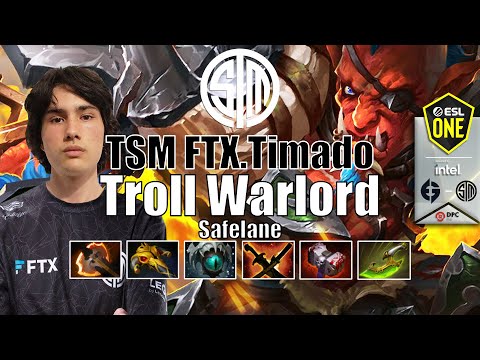 EG vs TSM FTX | TIMADO TROLL WARLORD DESTROYED EG TOTALLY | DPC NA 2022 WINTER TOUR REGIONAL FINALS