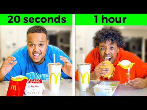 FASTEST To Eat MCDONALDS Wins £10,000 FT BETA SQUAD