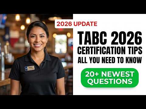 Master the 2026 TABC Certification: Texas Alcoholic Beverage ...