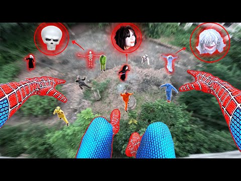 8 Spider-Man Meet All Serbian Dancing Lady - Season 1 ( Action POV Live Story )