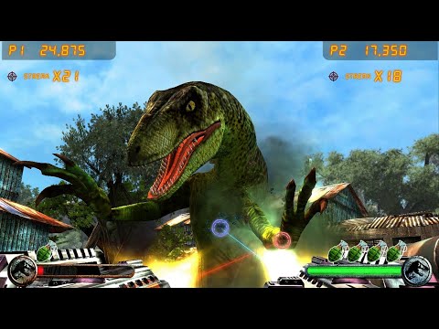 Jurassic Park arcade 2015 2 player 60fps