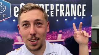 eCoupe de France : Thomas Fluck remporte la finale régionale à Angers