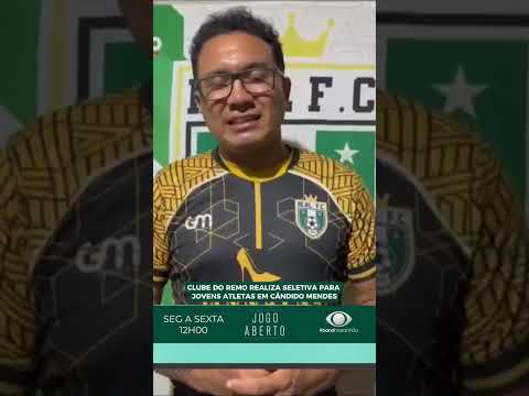 CLUBE DO REMO REALIZA SELETIVA PARA JOVENS ATLETAS EM CÂNDIDO MENDES
