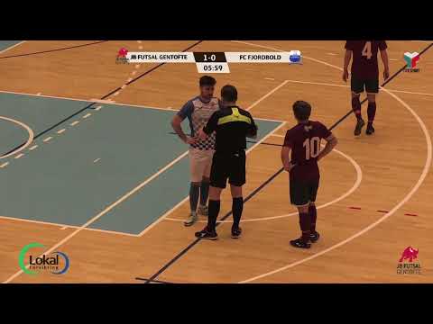 DM SEMIFINALE 2019: JB Futsal Gentofte - FC Fjordbold (4-1) 9.3.2019