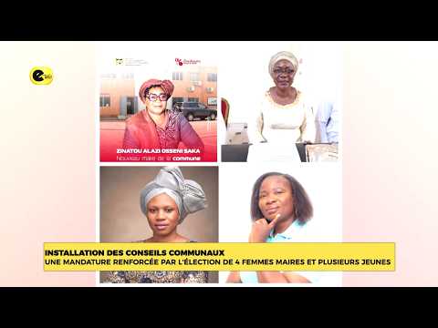 Installation des conseils communaux