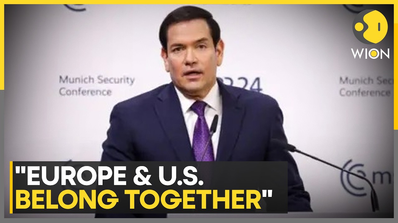 Rubio Says US Won't Abandon Europe, But Demands a Policy Reset | WION NEWS