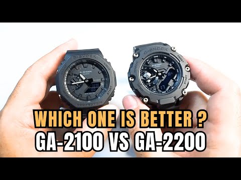 Unpopular Opinion: Casio G-Shock GA2100 VS GA2200 ?