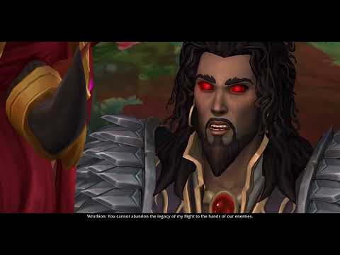 Alexstrasza argues  with Wrathion Cinematic - World of Warcraft Dragonflight
