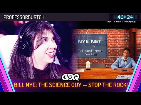 Bill Nye: The Science Guy — Stop the Rock! - ASASP% (AGDQ 2026)