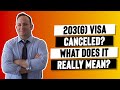 203(g) Visa Expiring -- here's what this REALLY means