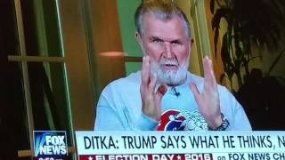 Mike Ditka Tells it Like it is 😱 on"Watter's World"!!!