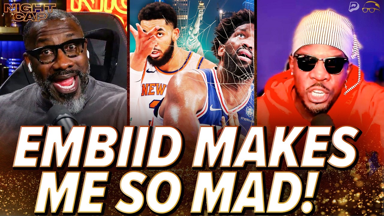 Unc & Iso Joe FLAME Joel Embiid BALL HOGGING away from Maxey & FIGHTING with KAT GM1! | Nightcap