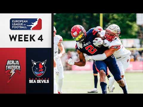 Berlin Thunder @ Hamburg Sea Devils Highlights | Week 4 | Season 2023