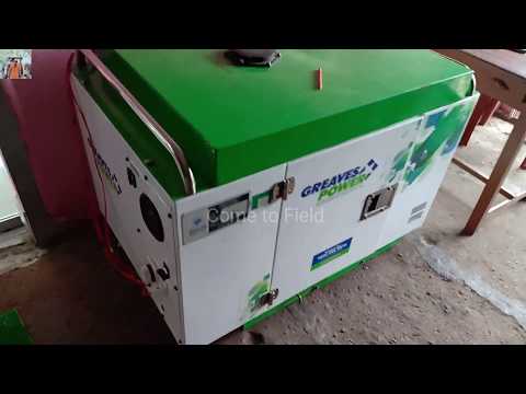 7.5 kVA Greaves Power Portable Diesel Generator