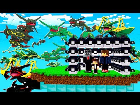 18 RAYQUAZA VS LUCKY PIXELMON NECROZMA - MINECRAFT PIXELMON MOD