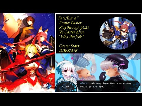 Fate/Extra (NG+) pt.21  end of third round onto choosing