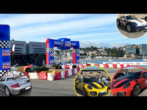 MAIOR EVENTO PORSCHE de PORTUGAL - 75 anos Porsche na Marina de Cascais