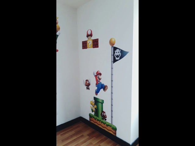 Vídeo relacionado con milaosk Pegatinas de Pared Gaming 3D Vinilos Decorativos Gamer