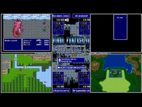 Final Fantasy IV Free Enterprise League -- chocosura/dipwood/SwimmyLionni/Dragondarch (8/5/18)