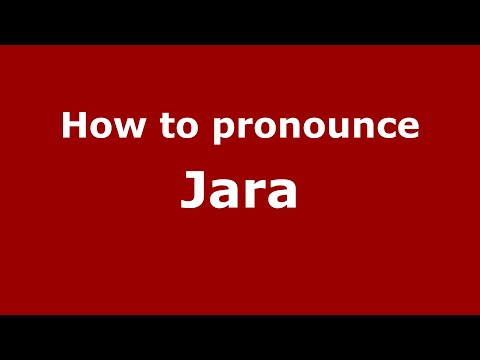 How to pronounce Jara (Mexico/Mexican Spanish) - PronounceNames.com