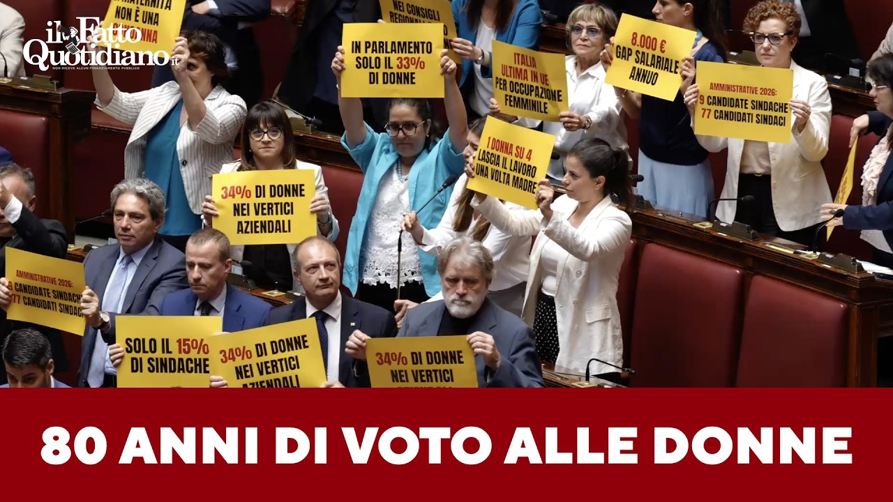 80 anni dal voto alle donne, lo sfogo di Sportiello alla Camera: "Non siamo ospiti del potere"