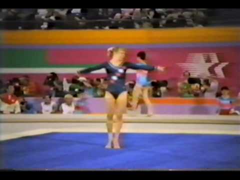 5th T CAN Anita Boten FX - 1984 Olympic Games 9.700