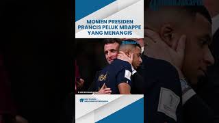 Lionel Messi Berhasil Taklukkan Prancis, Begini Potret Emmanuel Macron Peluk Mbappe yang Menangis