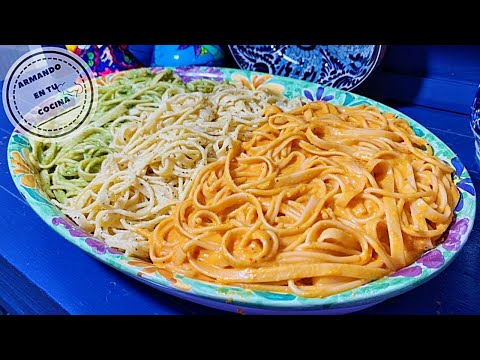 espagueti Tricolor