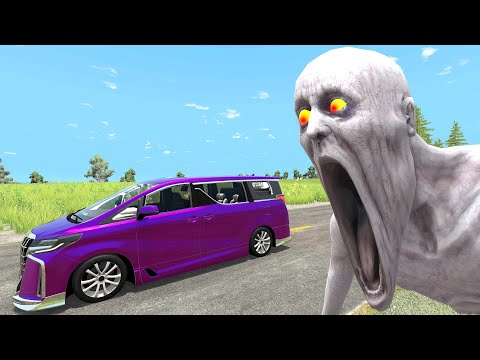 Escape From The Shy Guy (SCP-096) | Car Ride Chase | BeamNG Drive SCP 096 #4