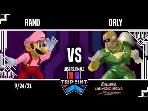 Tripoint Smash 113 - Losers Finals - RanD(Luigi) Vs. ORLY(Captain Falcon)