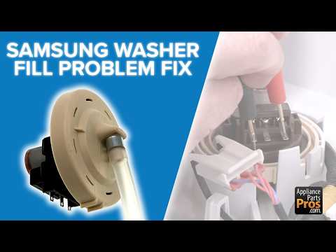 Samsung Top Load Washer Stuck in Cycles? Pressure Sensor Test & Replace