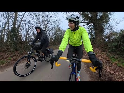 Ride up to John Bonham’s grave