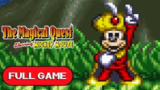 The Magical Quest Starring Mickey Mouse SNES FULL GAME Longplay Gameplay Walkthrough Playthrough VGL