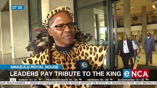AmaZulu Royal House | Leaders pay tribute to the Zulu King