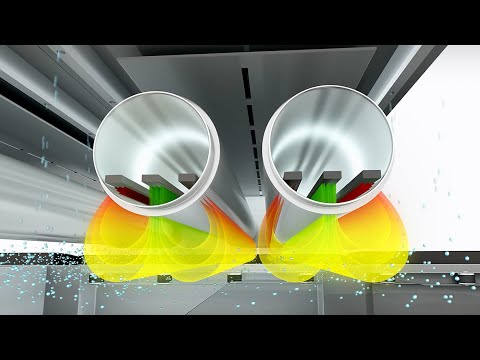 Physical Vapour Deposition sputtering process (PVD)