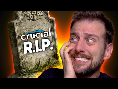 MA BASTA!! MICRON CHIUDE CRUCIAL. È LA FINE DEL PC GAMING?