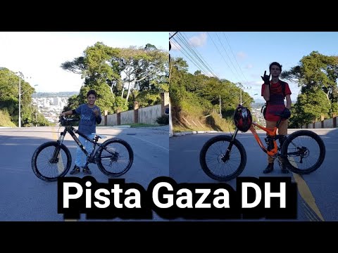 DESCENDO A PISTA GAZA DH  EM ITAPEMA -SC