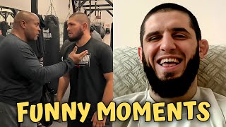 Islam & Khabib ALL THE FUNNY MOMENTS 😂😂