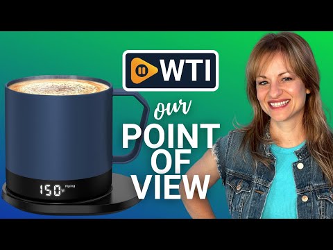 BUUO Temperature-Controlled Self-Heating Smart Coffee Tea Mug 14.5 Oz - WTI product video review