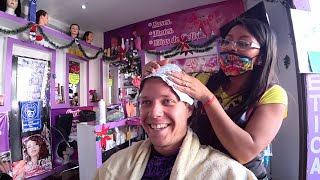 She Bleached My Hair In Oaxaca City 🇲🇽 - YouTube