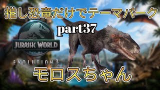 推しの恐竜だけでテーマパークを作る！(JURASSICWorldEvolution3)part37 モロスイントレピドゥス編