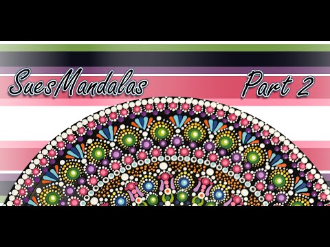 Record Album Dot Mandala - Step by Step - 272 Part 2