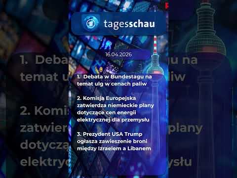 NIEMIECKI dziennik telewizyjny 16 kwietnia