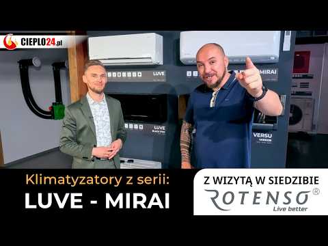 Czym różnią się klimatyzatory Rotenso Luve i Mirai? Który wybrać?