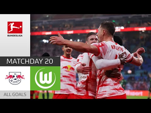 Leipzig Remains Victorious | Leipzig - Wolfsburg 2-0 | All Goals | Matchday 20 – Bundesliga 2021/22