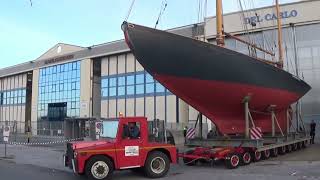 IL RESTAURO DI TIRRENIA II, VELA D'EPOCA DEL 1914