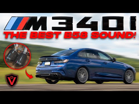 THE WORLDS BEST SOUNDING B58?! BMW M340i Valvetronic Designs Exhaust + Free Flow Downpipes