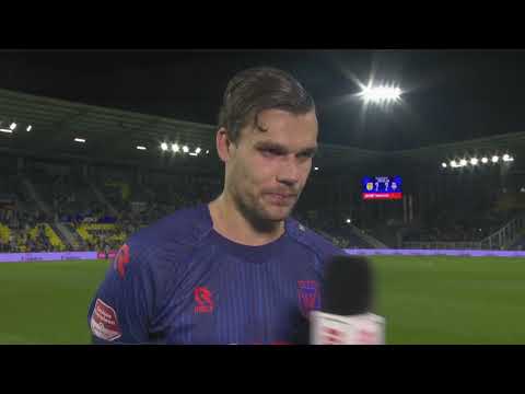 Hoogma kan leven met gelijkspel: "Eerlijk is eerlijk, moeten blij zijn met een punt"