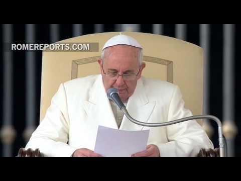 Francisco explica la unción de los enfermos