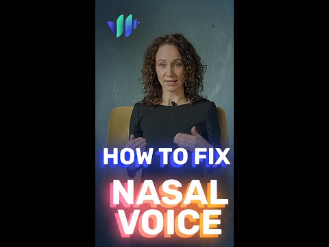 How To Stop Nasal Voice